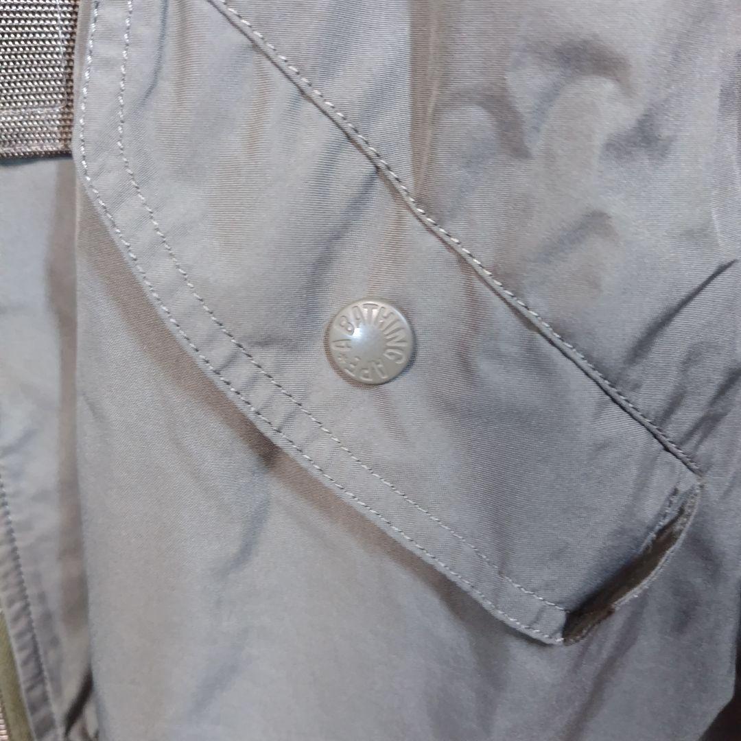 A-冬 a bathing ape オリーブ MA-1ジャケット XSサイズ