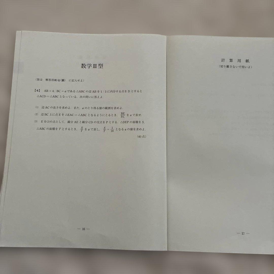 【書き込みなし】 2024年 6月 第1回 高3 駿台全国模試 国数英地歴公民