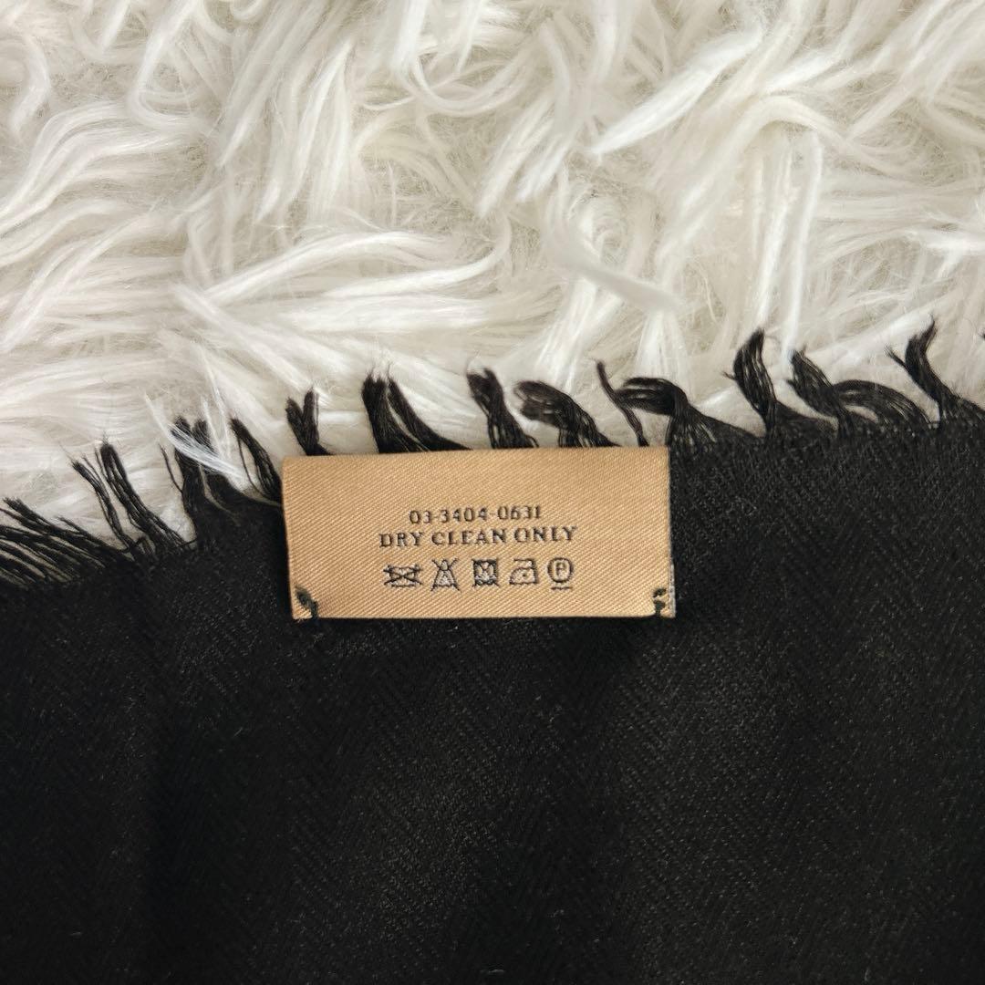 希少✨　美品　ロエベストール　シルク×カシミヤ