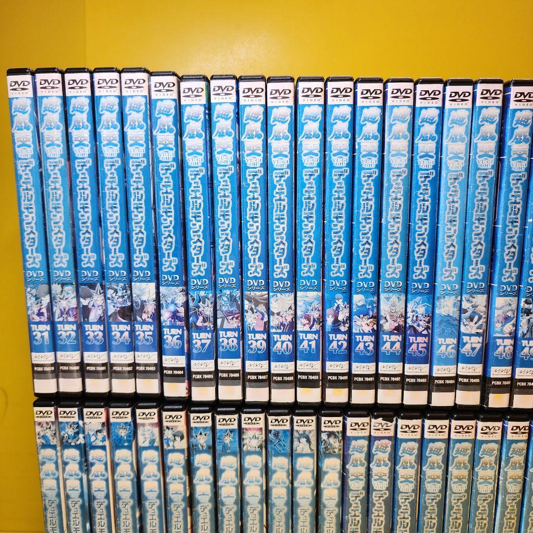 ※新品ケース交換済　遊戯王デュエルモンスターズ DVD全56巻+劇場版 全59巻
