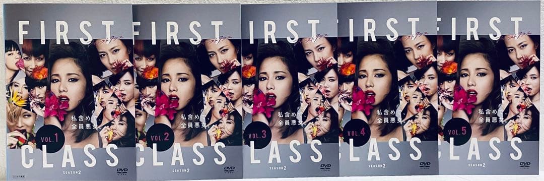 FIRST CLASS ファーストクラス　シーズン１+２　全10巻　DVD