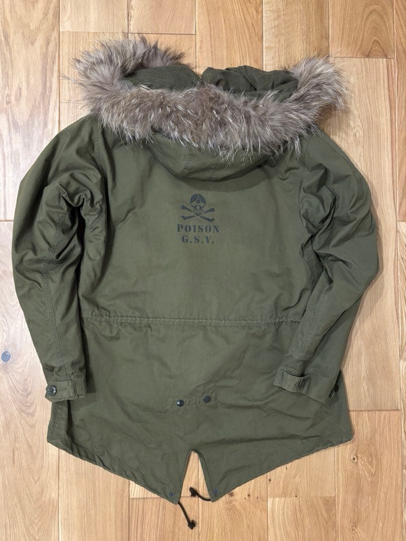 GINGERSTVILLE モッズコート M オリーブ