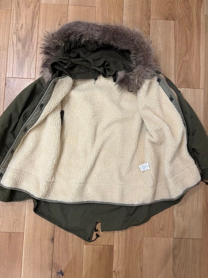 GINGERSTVILLE モッズコート M オリーブ