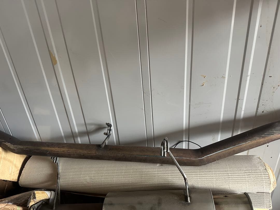 当時物　AE86 Trust競技用マフラー60Φ サイレンサー付き