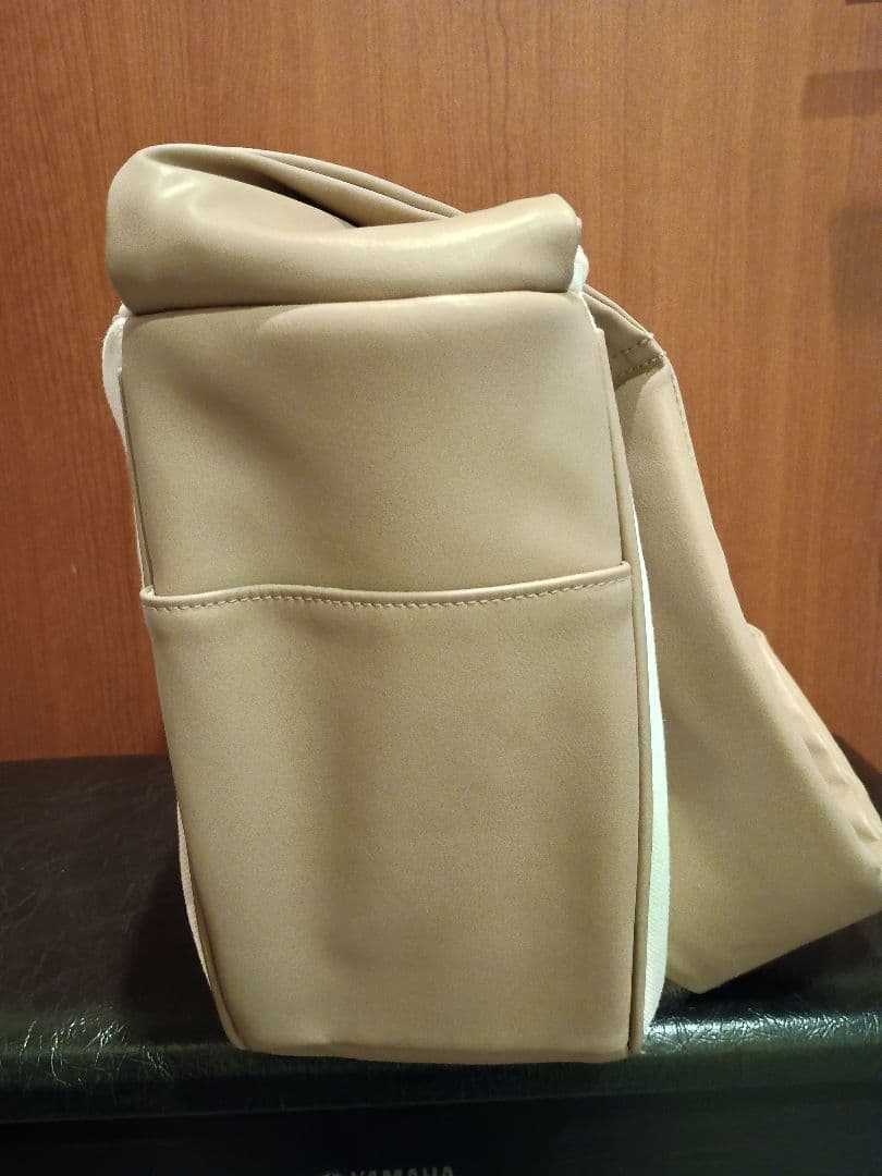 monchéri メッシュ付き キャンバス×エコレザー ペットスリング