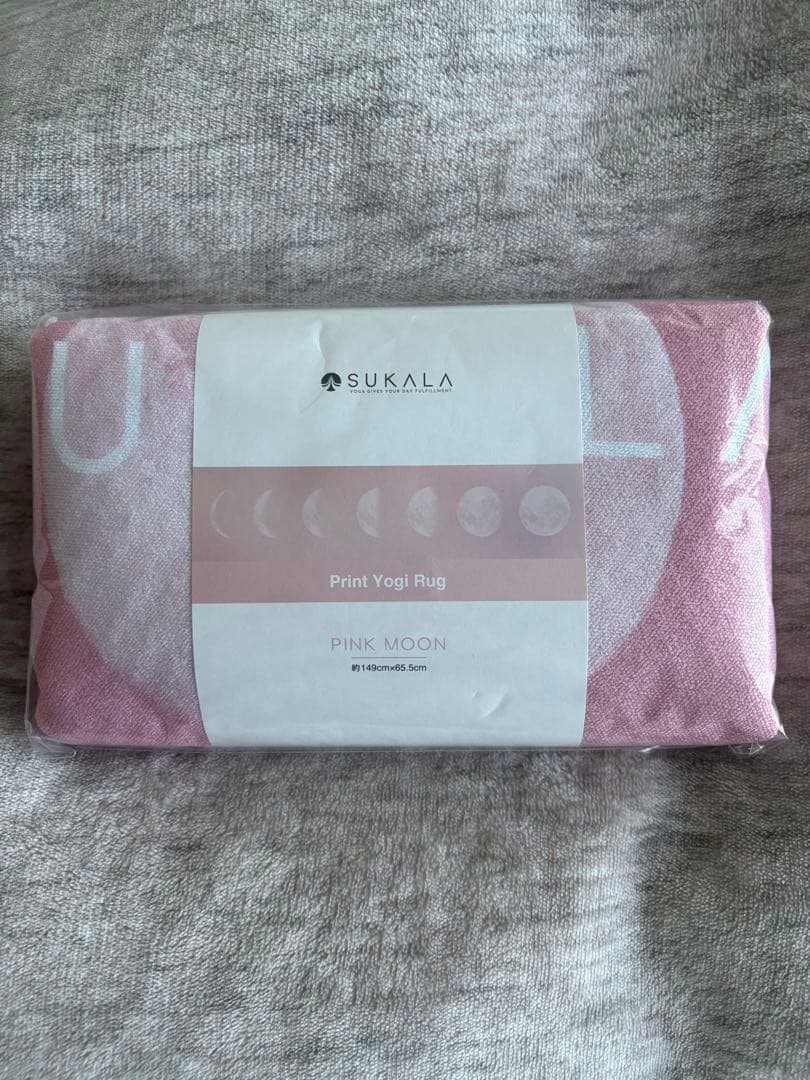 【新品】SUKALA プリントヨギラグ　月の満ち欠け