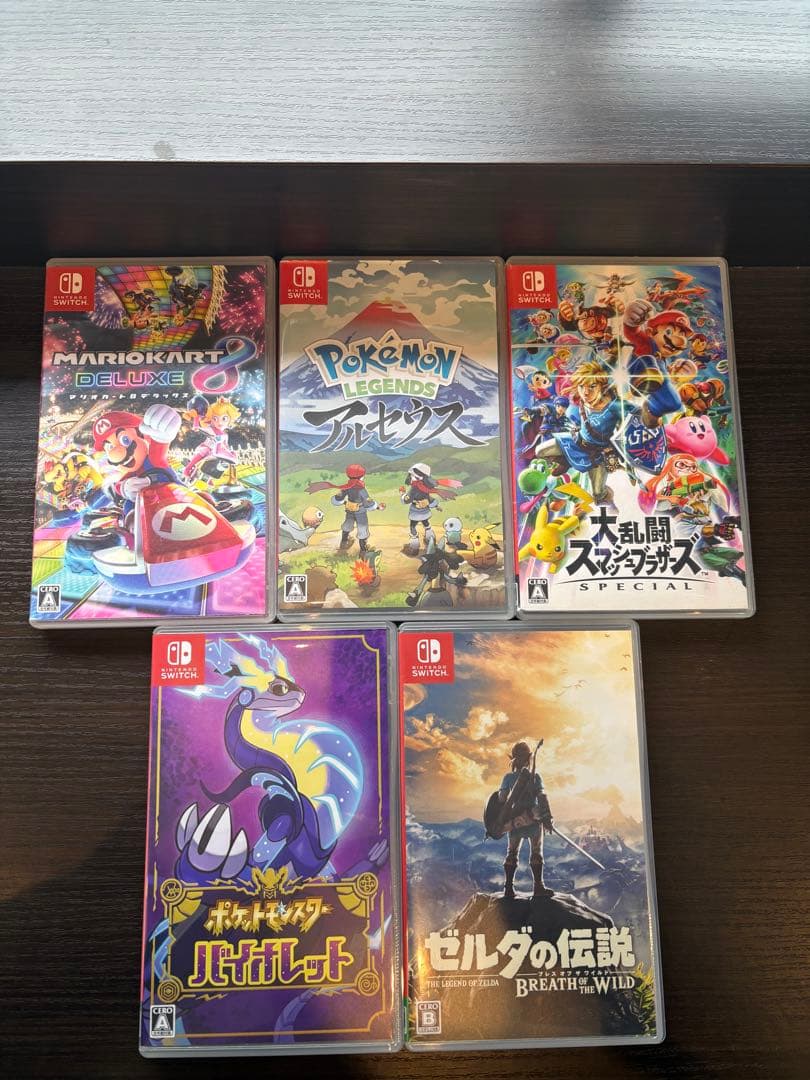 Nintendo Switch ゲーム5本セット