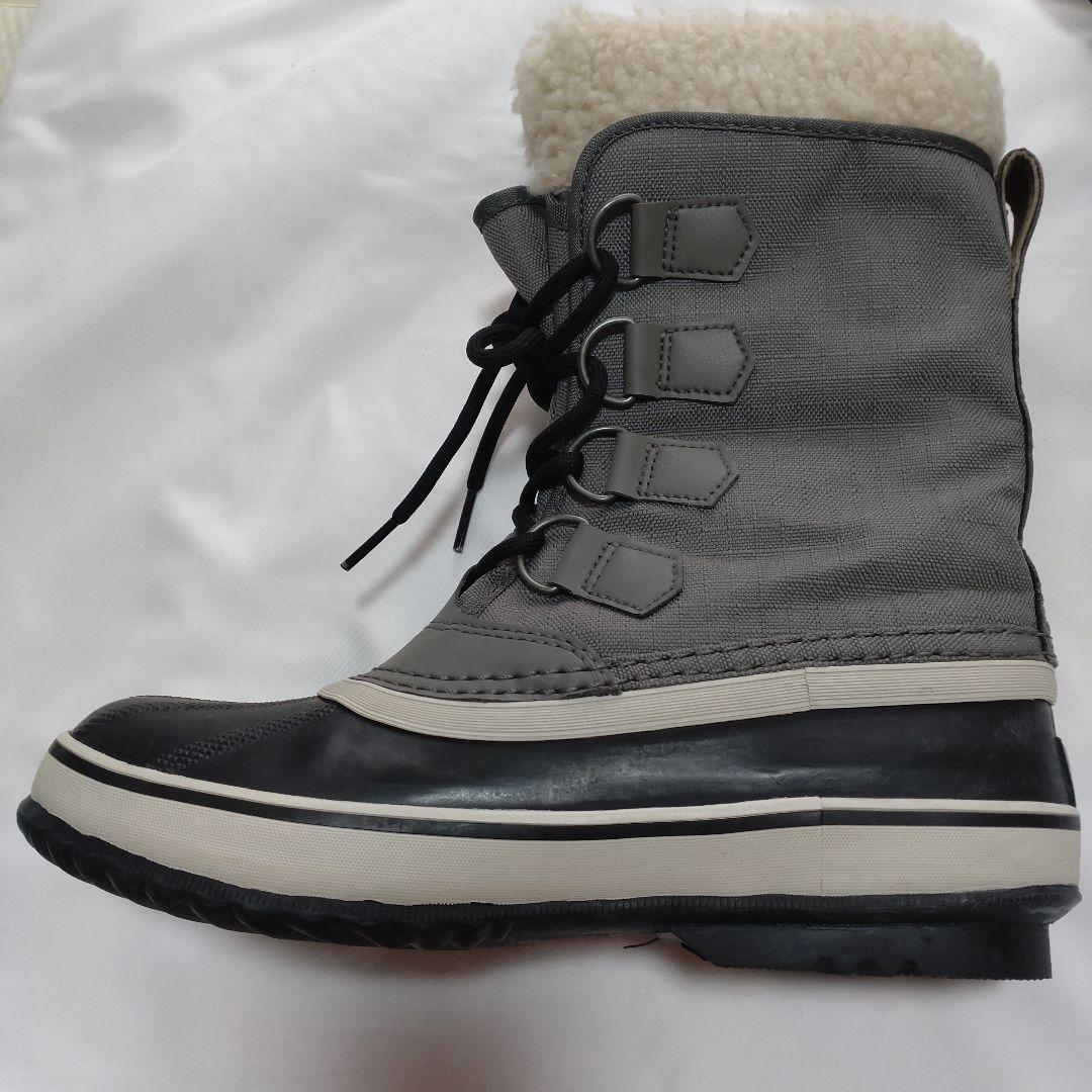 24cm♥極美品♥SOREL CARIBOU カリブー防水スノーブーツレディース
