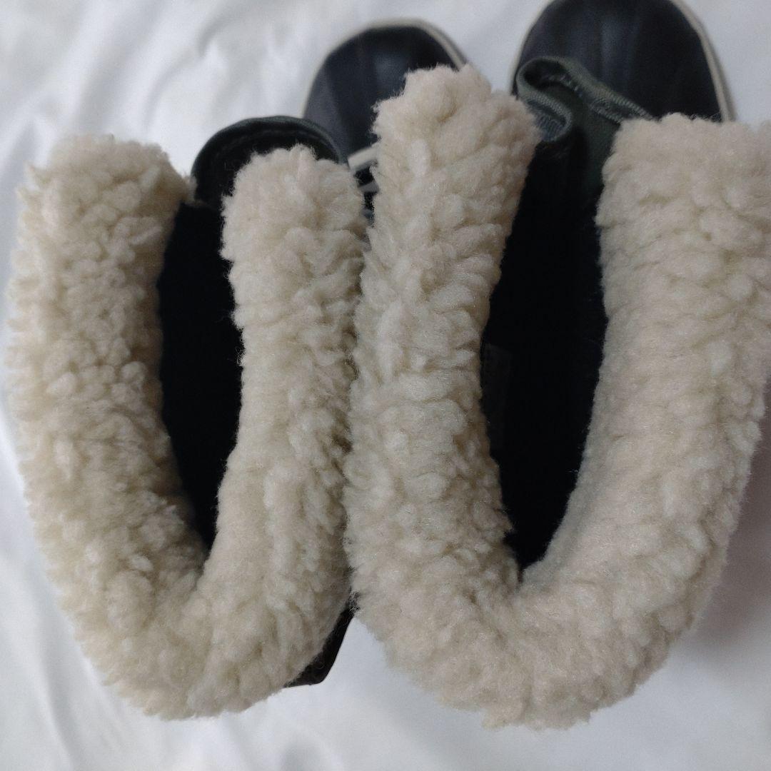 24cm♥極美品♥SOREL CARIBOU カリブー防水スノーブーツレディース