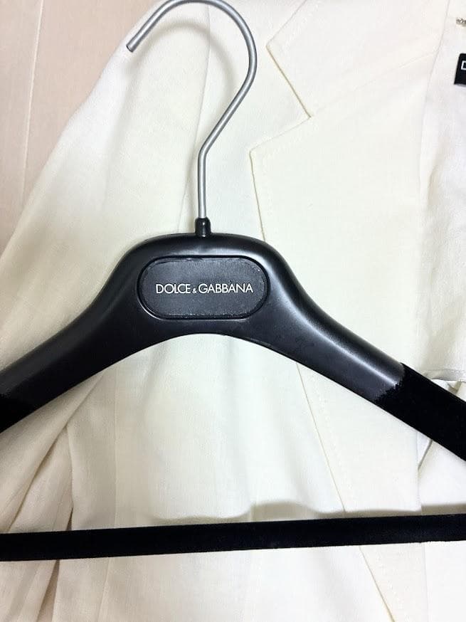 DOLCE&GABBANA ドルチェ＆ガッバーナ テーラードジャケット 38 白