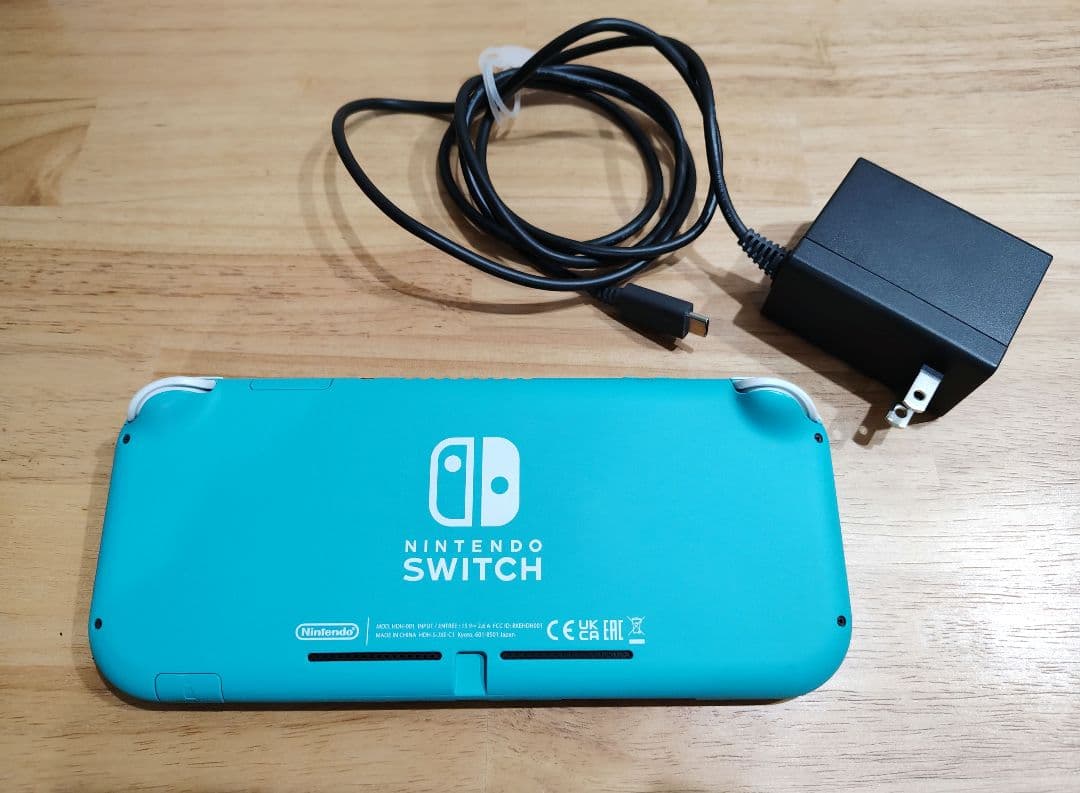【Nintendo Switch Lite】ターコイズ 本体とACアダプター