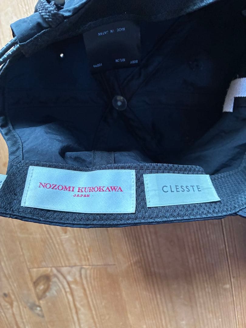 帽子 CLESSTE active city cap 001 black