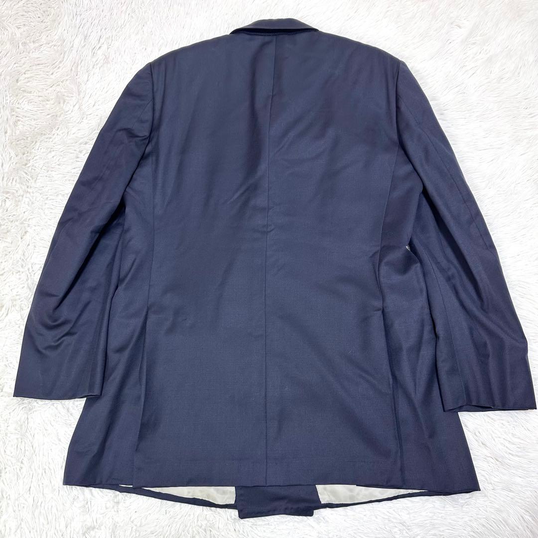 【金ボタン×美品✨上質ウール】Paul Stuart ダブル紺ブレ A6 紳士服