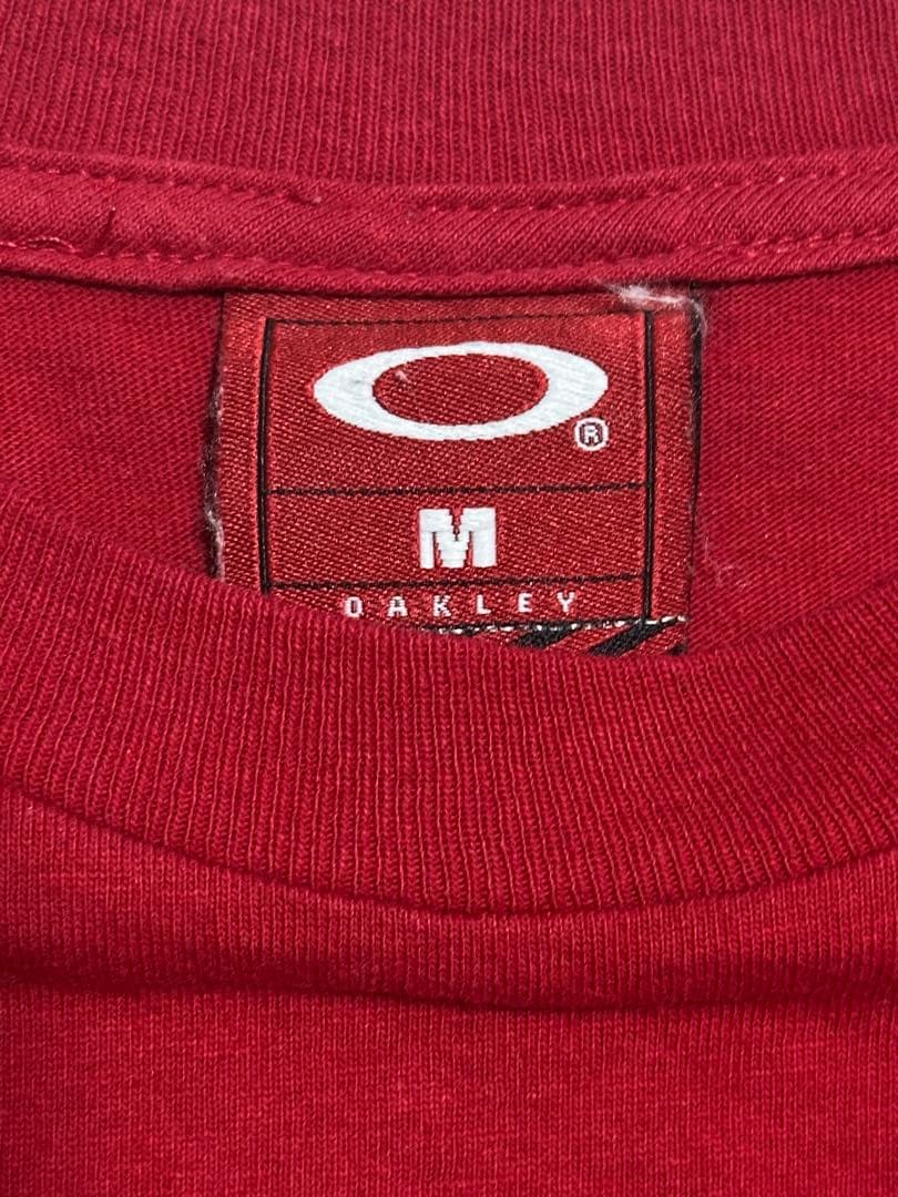 90s 00s oakley 赤タグ Tシャツ
