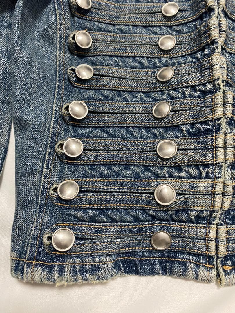 ZARA！ ナポレオンジャケット TRF デニムジャケット ブルー L