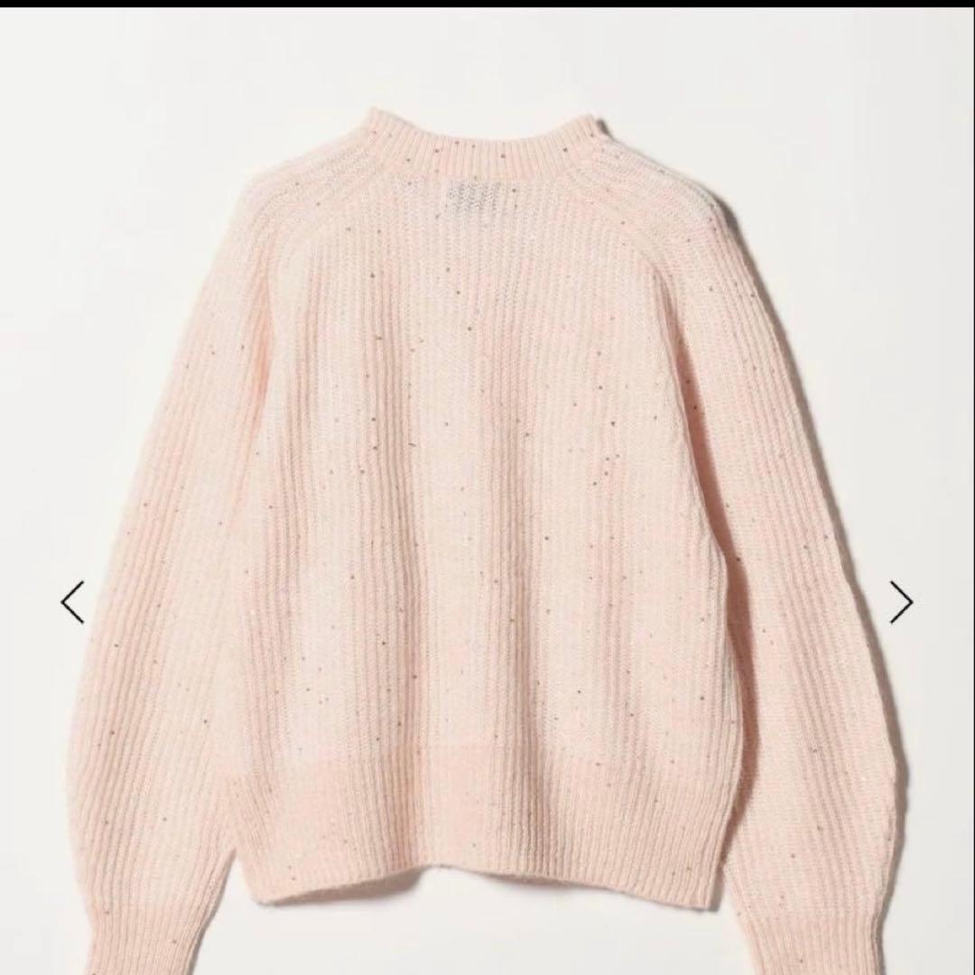 UNITED ARROWS ユナイテッドアローズ スパンコール カーディガン