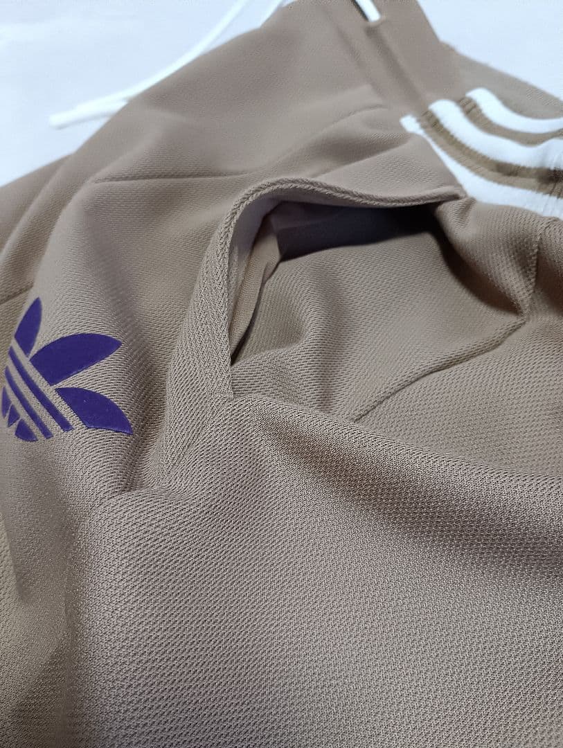 adidas IB3437 ワイドレッグ トラックパンツ XL 美品
