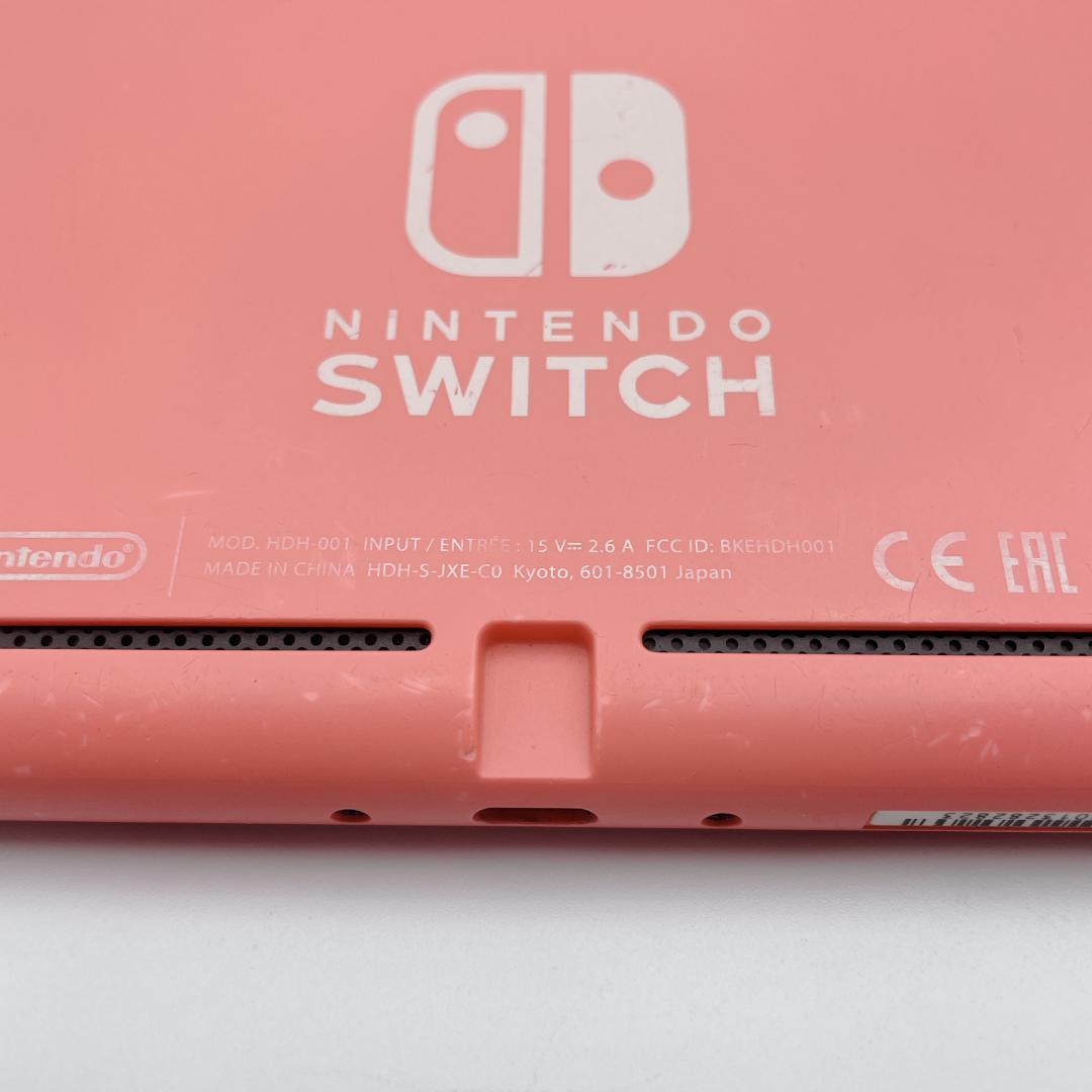 【概ね美品】Nintendo Switch Lite HDH-001 コーラル