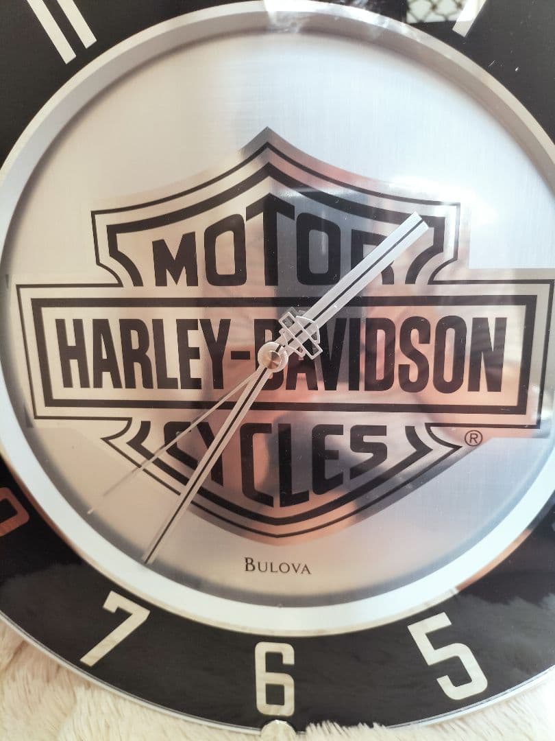 Harley-Davidson Bulova 掛時計