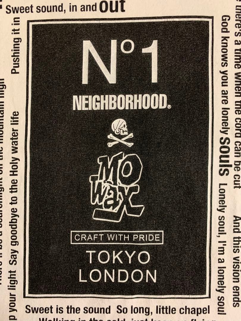 NEIGHBORHOOD UNKLE コラボTシャツ James Lavelle