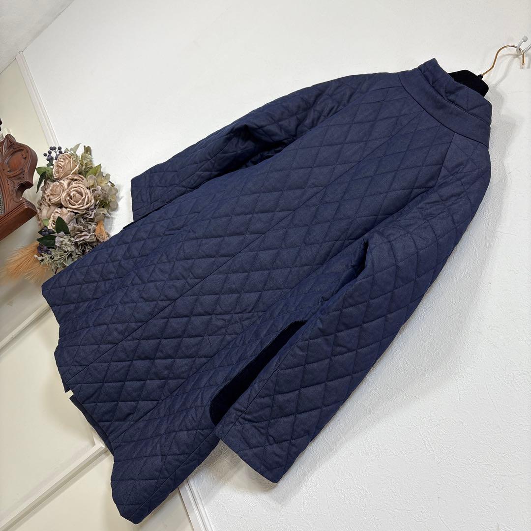 美品 大きいサイズ　leilianレリアン NEMIKA キルティング　コート