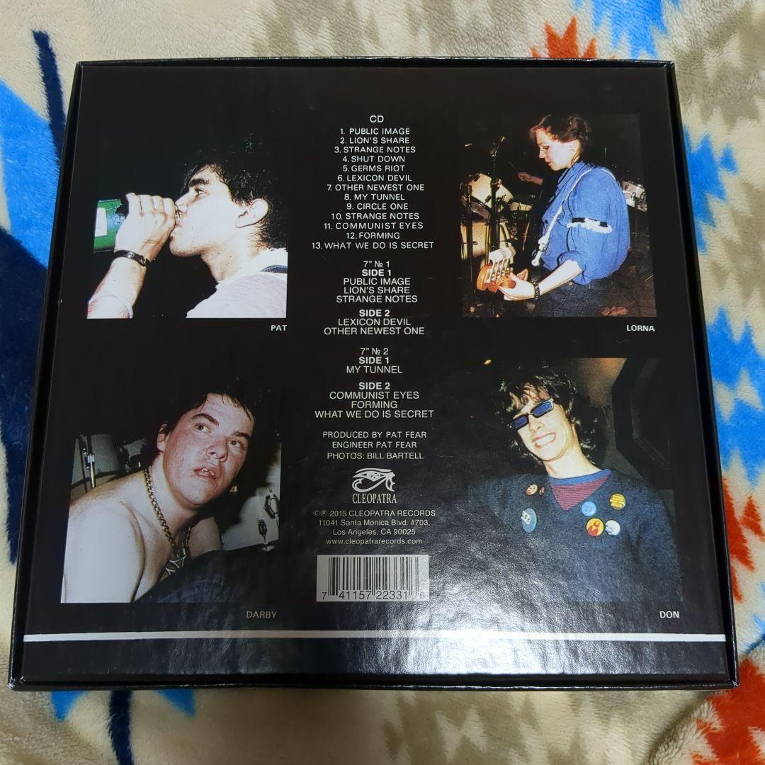 GERMS「CAT'S CLAUSE」7インチ、CD BOX