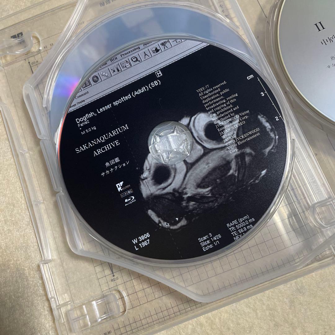 サカナクション 魚図鑑 2CD 魚図鑑 Blu-ray 魚分布図チケットホルダー
