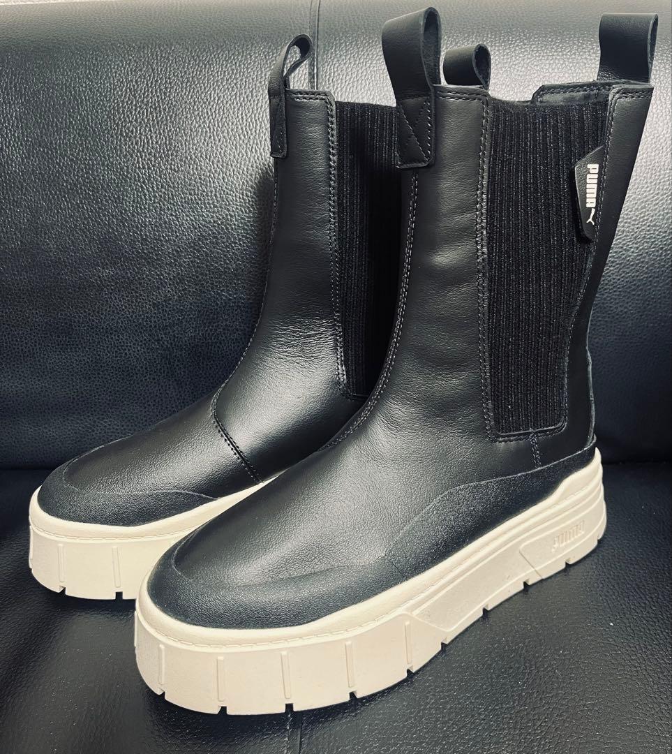 PUMA ウィメンズメイズ スタックチェルシーウインターブーツ