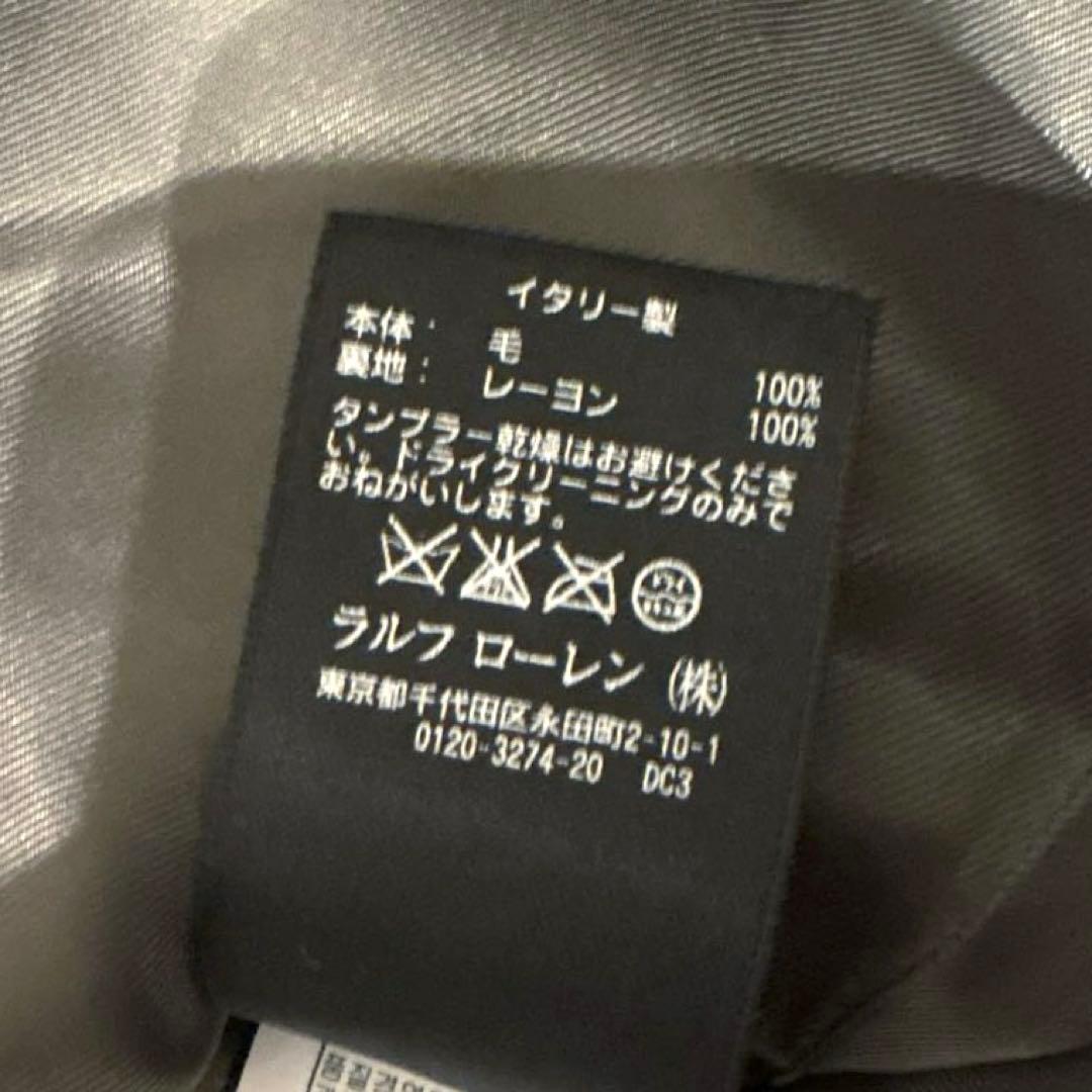 ポロラルフローレン ヘリンボーン ツイードテーラードジャケット L イタリア製