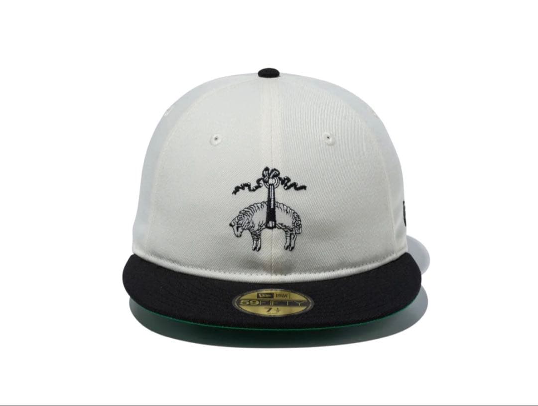 7 3/8New Era Brooks Brothers クローム/ブラック
