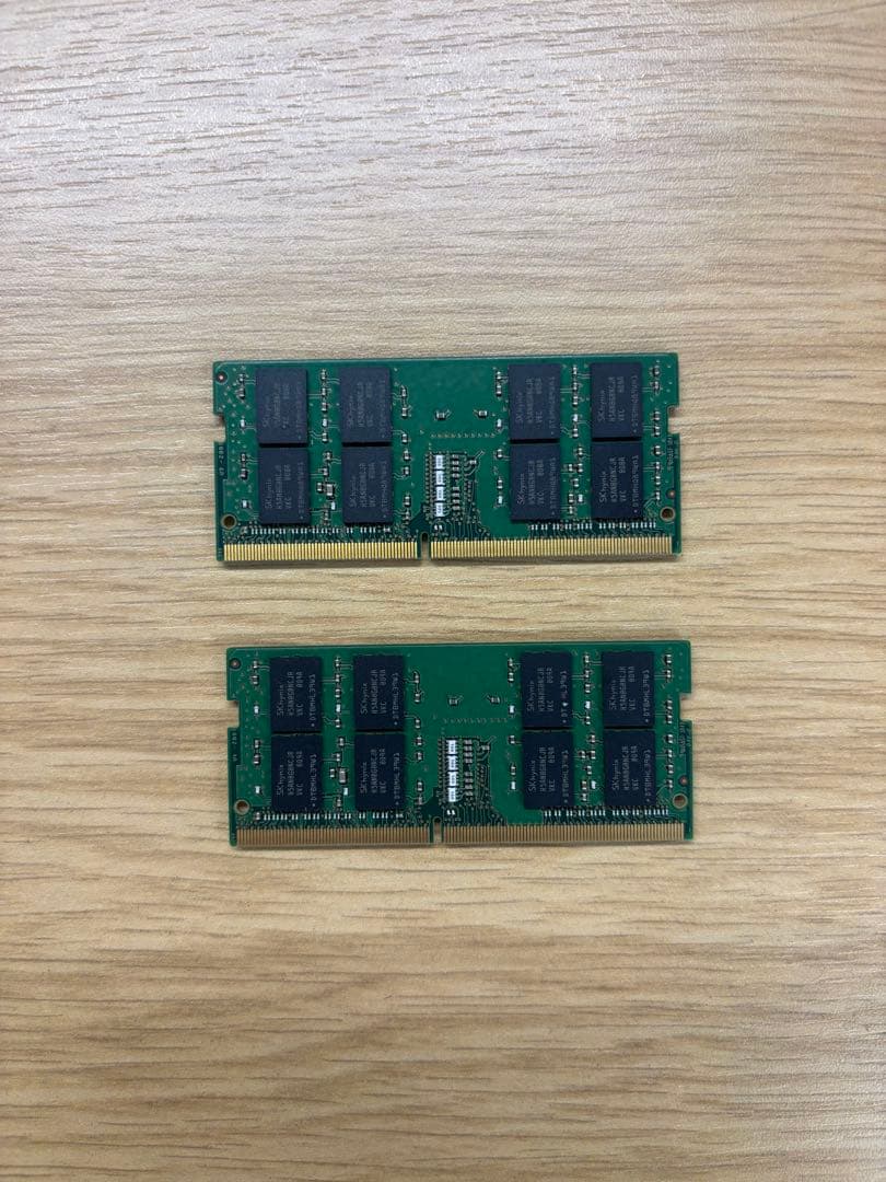 SK Hynix 16GB DDR4 2666MHz メモリ 2枚組