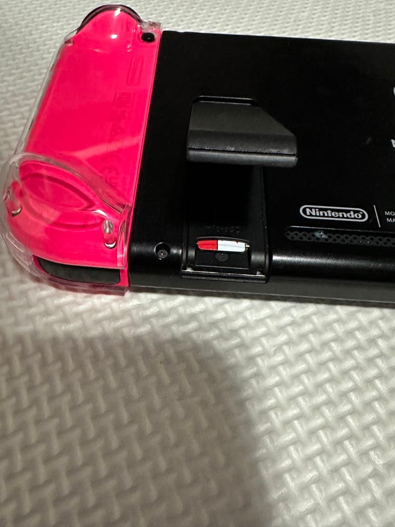 Nintendo Switch 本体 グリーン ピンク microSDカード付き