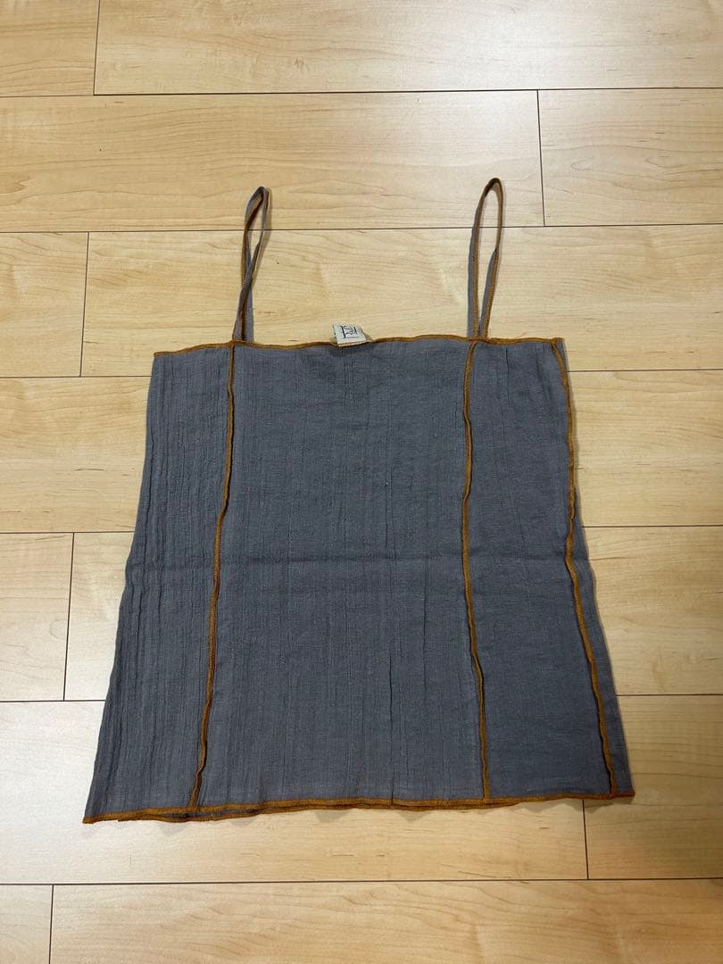 BASERANGE グレー Sサイズ キャミソール