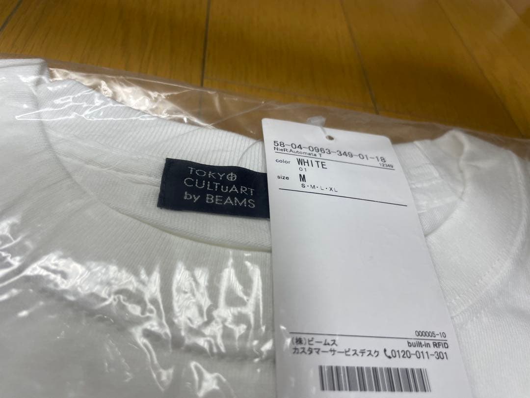 NieR:Automata ×BEAMSコラボ Tシャツ Mサイズ 新品未開封