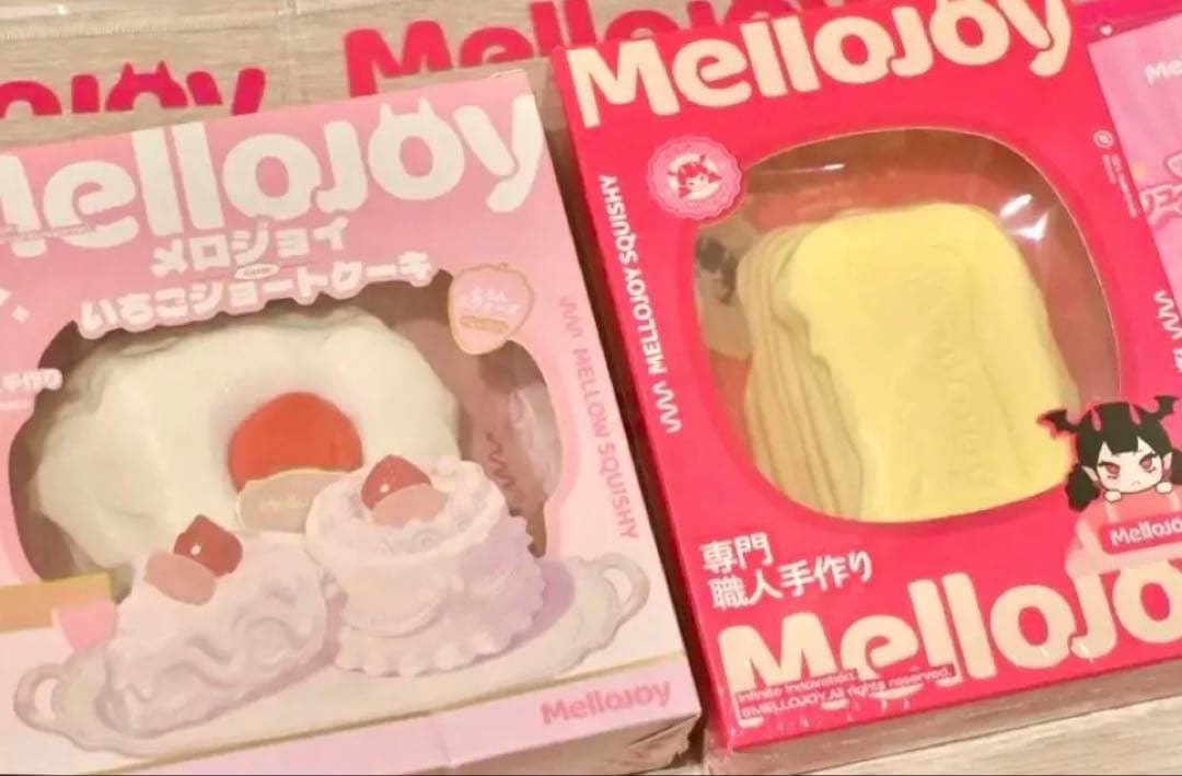 メロジョイ　いちごショートケーキ　バタークリームチーズ Mellojoy 未開封