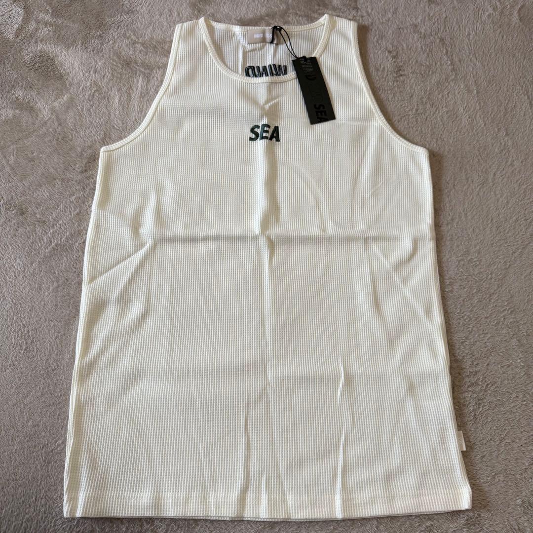 WIND AND SEA ワッフルタンクトップ M