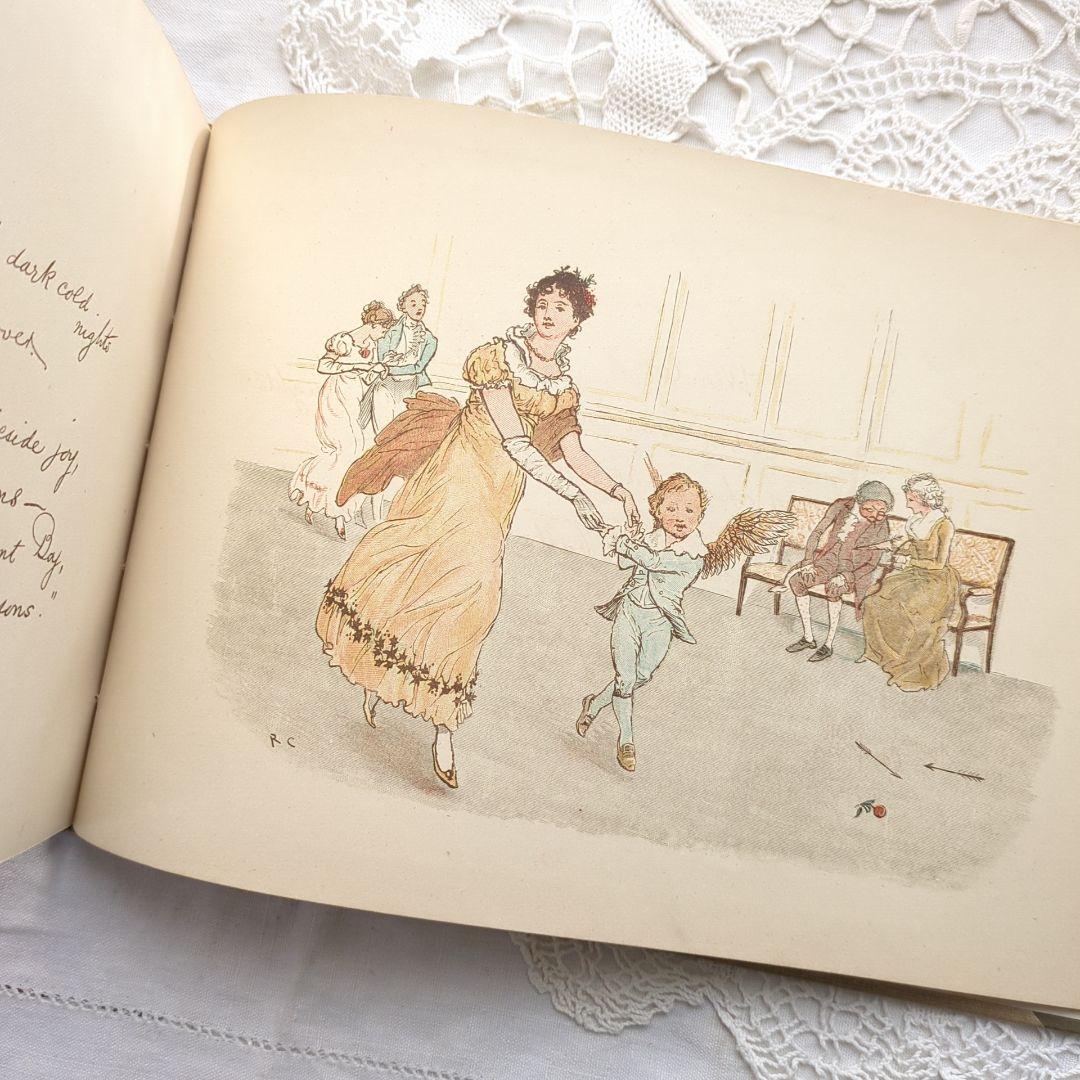 稀少1883アンティーク絵本 洋書古書 児童書 ヴィクトリアン ヴンテージ
