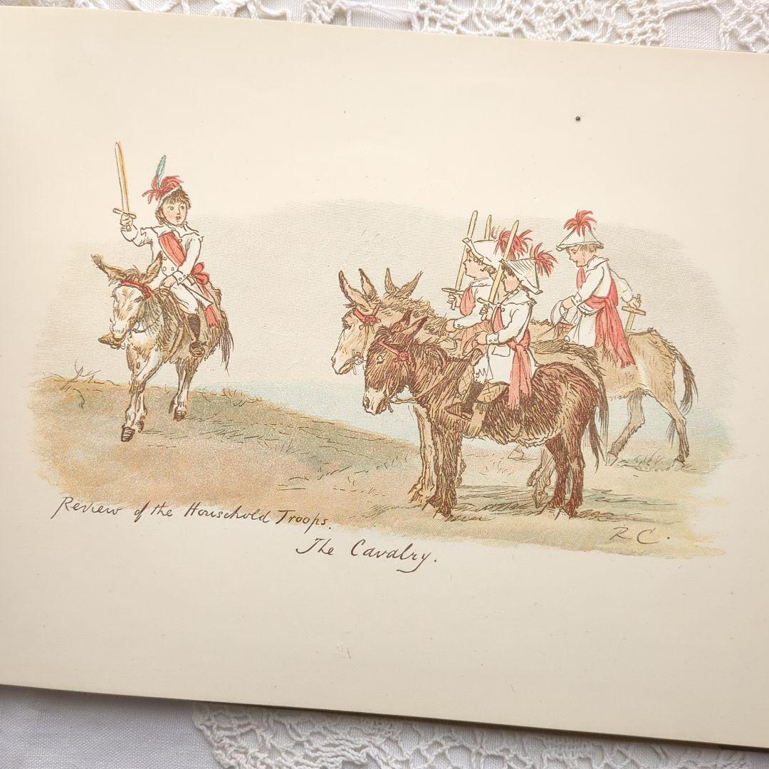 稀少1883アンティーク絵本 洋書古書 児童書 ヴィクトリアン ヴンテージ