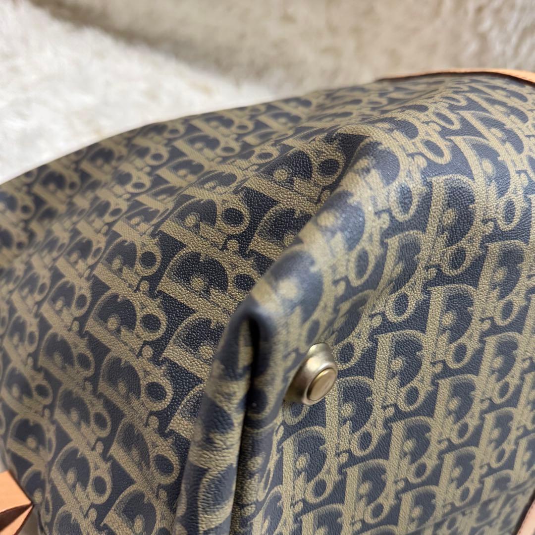 【超大容量】Christian Dior ボストンバッグ　トロッター　ディオール