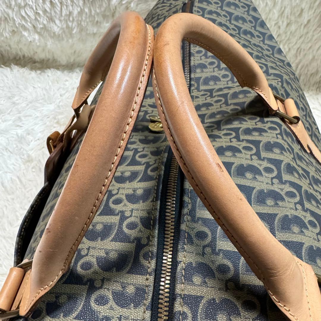 【超大容量】Christian Dior ボストンバッグ　トロッター　ディオール