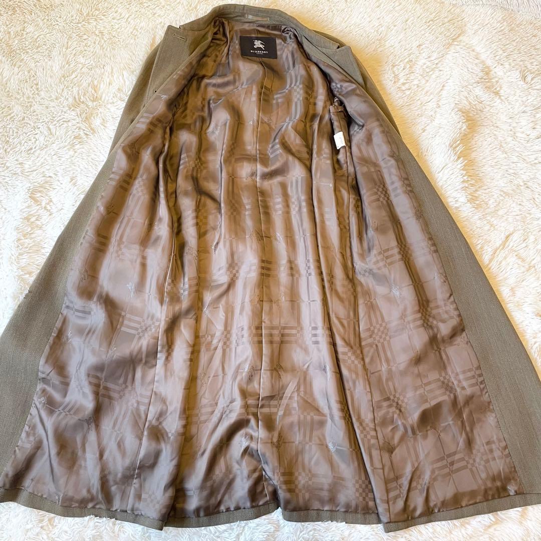 ジャケット・アウター Burberry London Long Wool Coat Nova 9AR