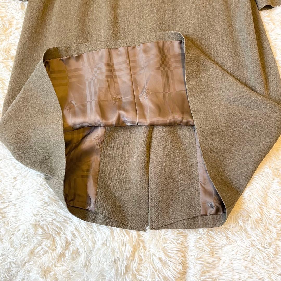 ジャケット・アウター Burberry London Long Wool Coat Nova 9AR