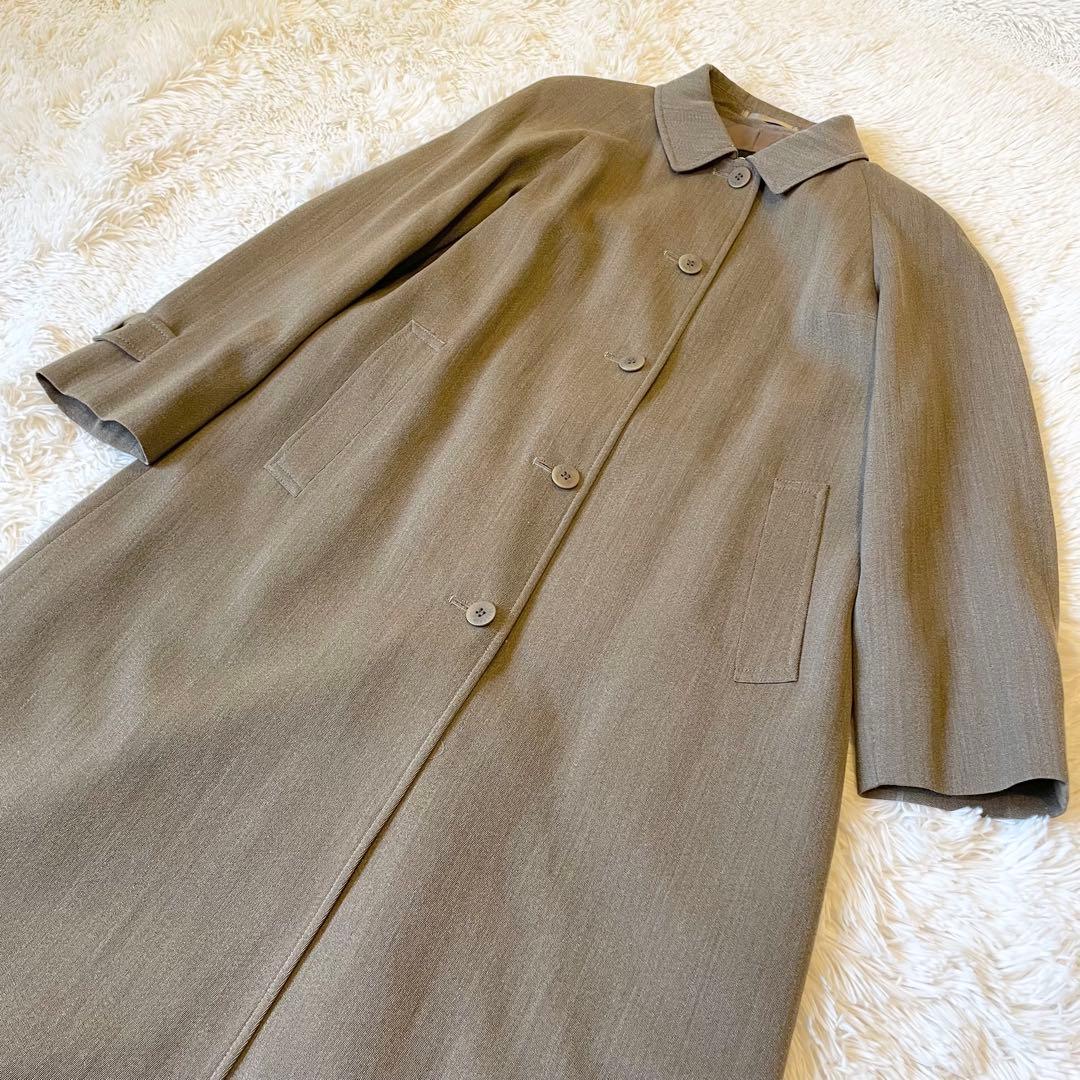ジャケット・アウター Burberry London Long Wool Coat Nova 9AR