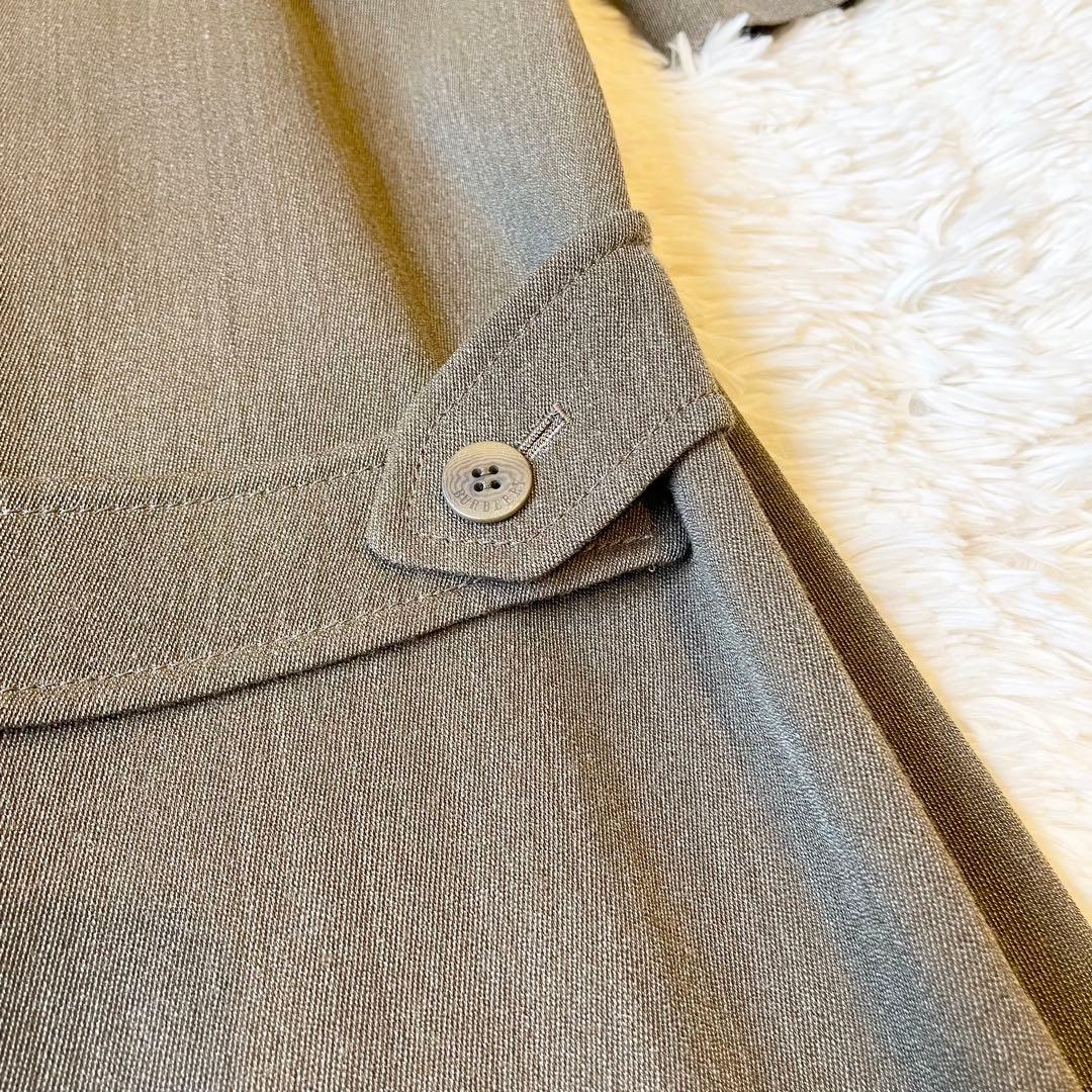 ジャケット・アウター Burberry London Long Wool Coat Nova 9AR