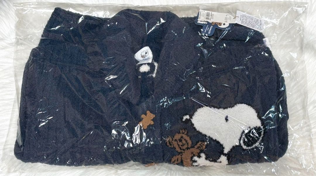 ジェラートピケ【PEANUTS】SNOOPY×BEAR ジャガード カーディガン