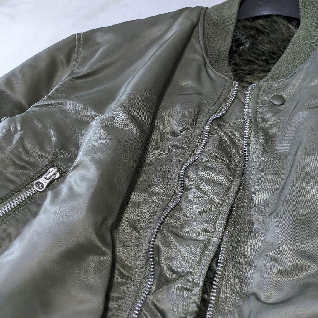 08sircus エコファー MA-1 リバーシブル ブルゾン 4 ユニセックス