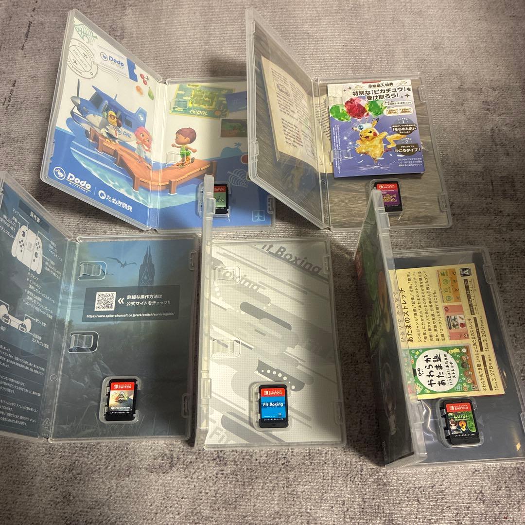 Nintendo Switch ソフト5本セット　まとめ売り