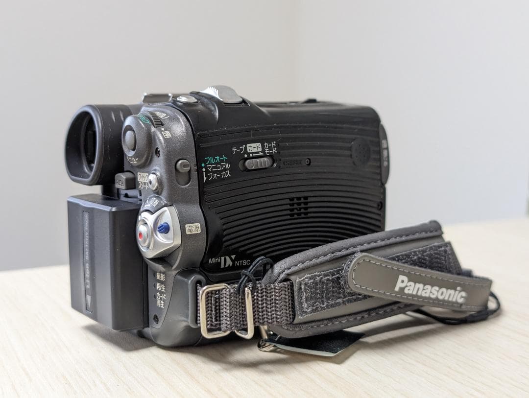 Panasonic NV-GS50K MiniDVビデオカメラ ダビングに