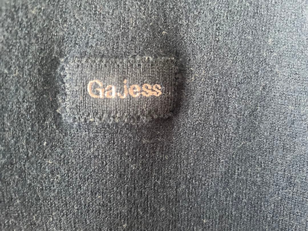 トップス Gajess Kanon Logo Polo Knit navy 38