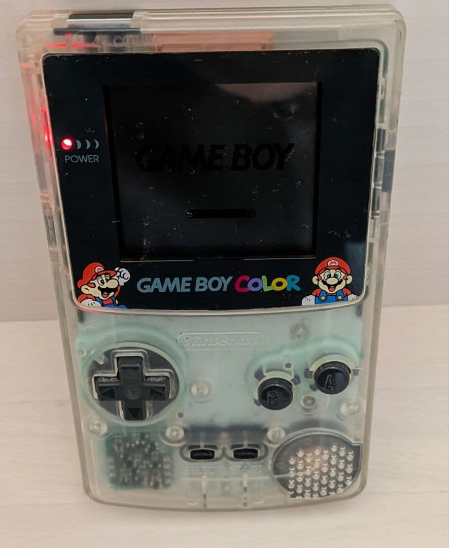 ゲームボーイカラー　ジャスコ限定デザイン　マリオ